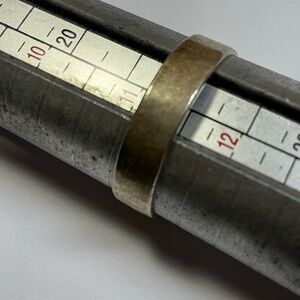 Sterling Silver Smooth Plain Ring. Size 11.5.